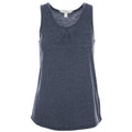 Dark Navy Marl - Front - Trespass Womens-Ladies Fidget Sleeveless Vest