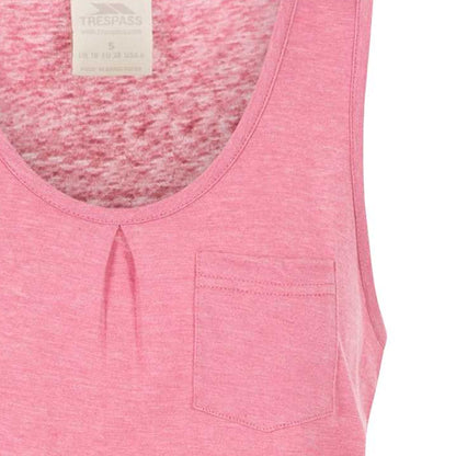Rose Blush Marl - Lifestyle - Trespass Womens-Ladies Fidget Sleeveless Vest