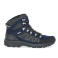 Navy - Back - Trespass Mens Chavez Mid Cut Hiking Boots