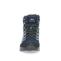 Navy - Side - Trespass Mens Chavez Mid Cut Hiking Boots
