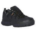 Black - Front - Trespass Mens Finley Low Cut Hiking Shoes