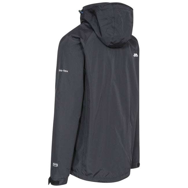 Black - Lifestyle - Trespass Mens Edwards II Waterproof Jacket