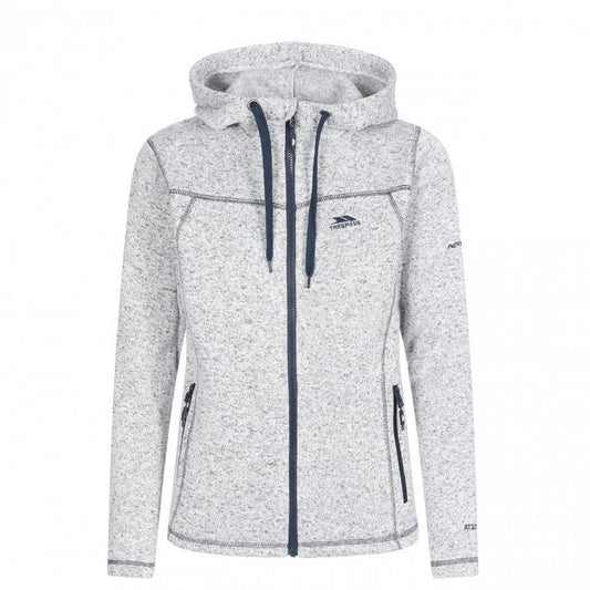 Ghost Navy Marl - Front - Trespass Womens-Ladies Odelia Fleece Jacket
