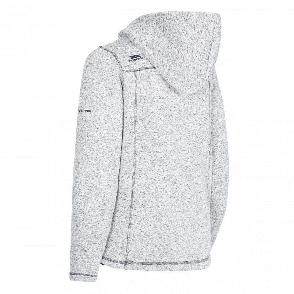 Ghost Navy Marl - Back - Trespass Womens-Ladies Odelia Fleece Jacket