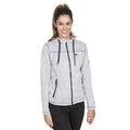 Ghost Navy Marl - Side - Trespass Womens-Ladies Odelia Fleece Jacket