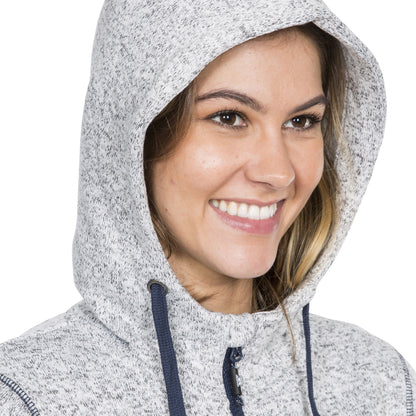 Ghost Navy Marl - Lifestyle - Trespass Womens-Ladies Odelia Fleece Jacket