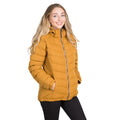 Golden Brown - Side - Trespass Womens-Ladies Nadina Waterproof Padded Jacket