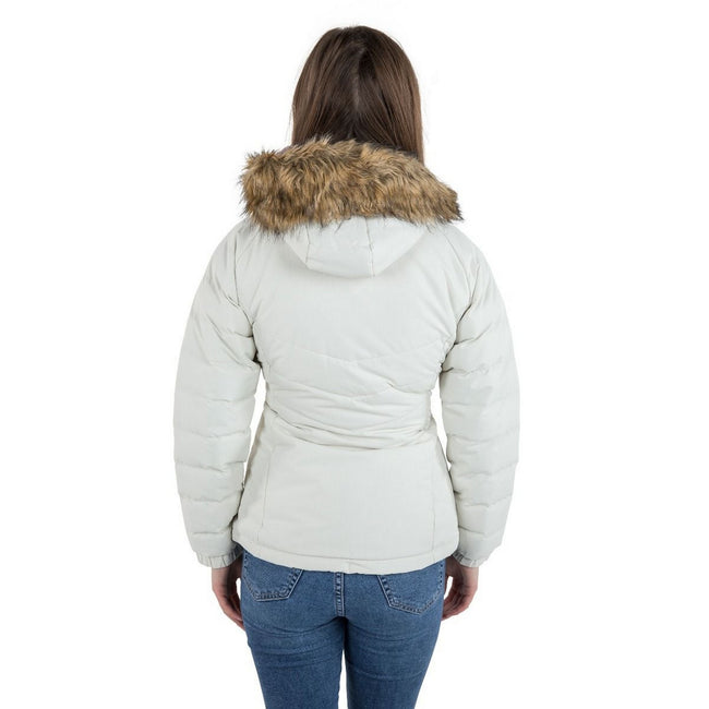 Vanilla - Lifestyle - Trespass Womens-Ladies Nadina Waterproof Padded Jacket