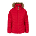 Red - Front - Trespass Womens-Ladies Nadina Waterproof Padded Jacket