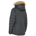 Black - Back - Trespass Womens-Ladies Nadina Waterproof Padded Jacket