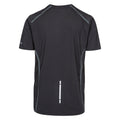 Black - Back - Trespass Mens Menzie Short Sleeve Active T-Shirt