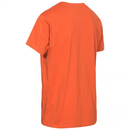 Burnt Orange - Back - Trespass Mens Peaked Short Sleeve T-Shirt
