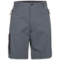 Carbon - Back - Trespass Mens Runnel Hiking Shorts