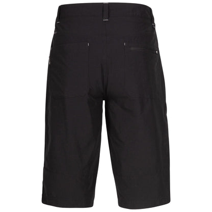 Black - Back - Trespass Mens Locate Travel Shorts