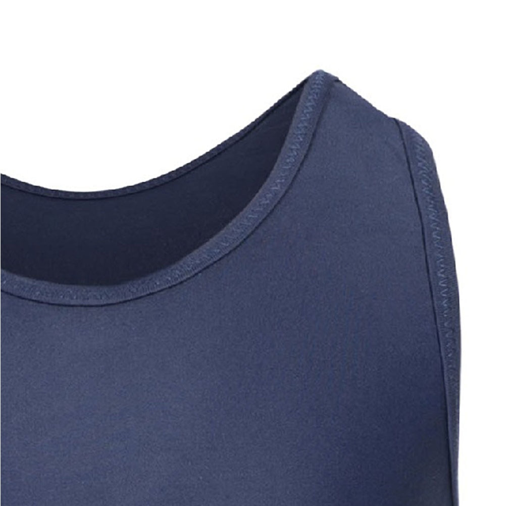 Navy - Back - Trespass Childrens Girls Wakely Swimsuit
