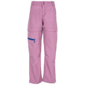 Mauve - Front - Trespass Childrens-Kids Defender Adventure Trousers