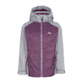 Potent Purple - Front - Trespass Childrens Girls Rockrose Softshell Jacket