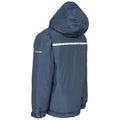 Navy - Back - Trespass Childrens Boys Rudi Waterproof Jacket