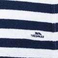 Navy Stripe - Side - Trespass Childrens-Kids Oarfish Hooded Towelling Robe