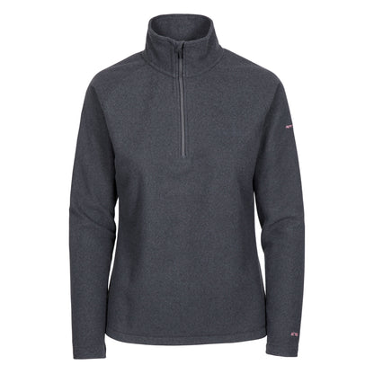 Charcoal Grey - Front - Trespass Womens-Ladies Meadows Fleece