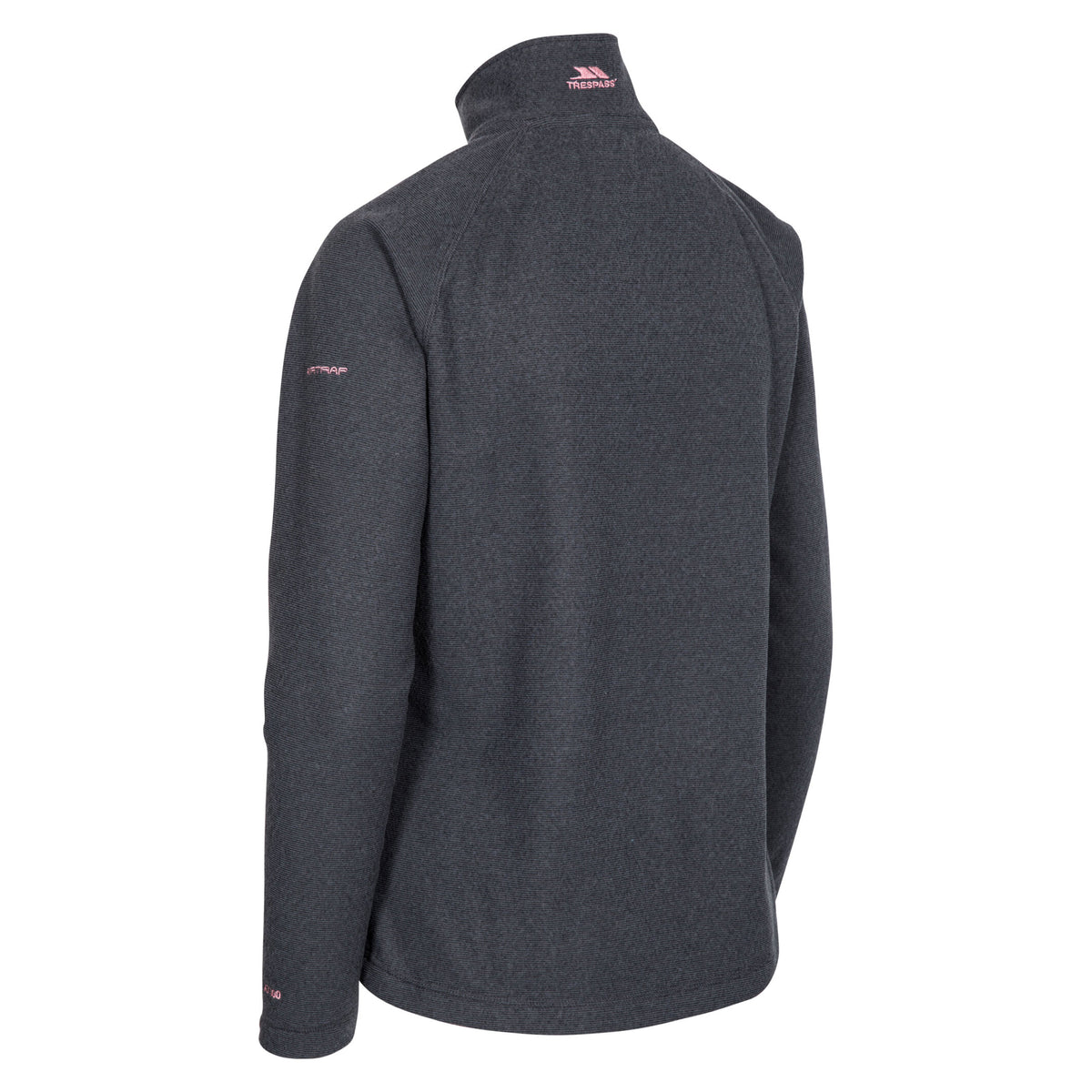 Charcoal Grey - Back - Trespass Womens-Ladies Meadows Fleece