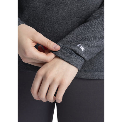 Charcoal Grey - Lifestyle - Trespass Womens-Ladies Meadows Fleece