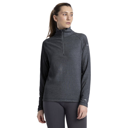 Charcoal Grey - Pack Shot - Trespass Womens-Ladies Meadows Fleece