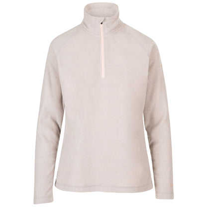 Pale Grey - Front - Trespass Womens-Ladies Meadows Fleece