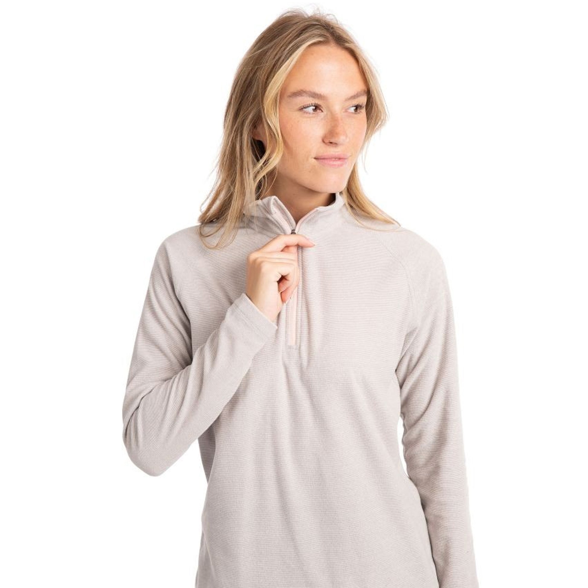 Pale Grey - Pack Shot - Trespass Womens-Ladies Meadows Fleece