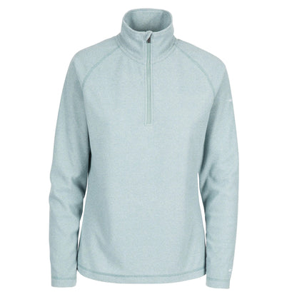 Teal Mist - Front - Trespass Womens-Ladies Meadows Fleece