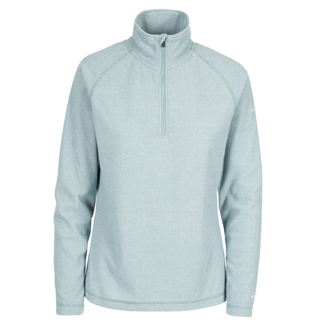 Teal Mist - Front - Trespass Womens-Ladies Meadows Fleece