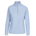 Pale Grey - Side - Trespass Womens-Ladies Meadows Fleece