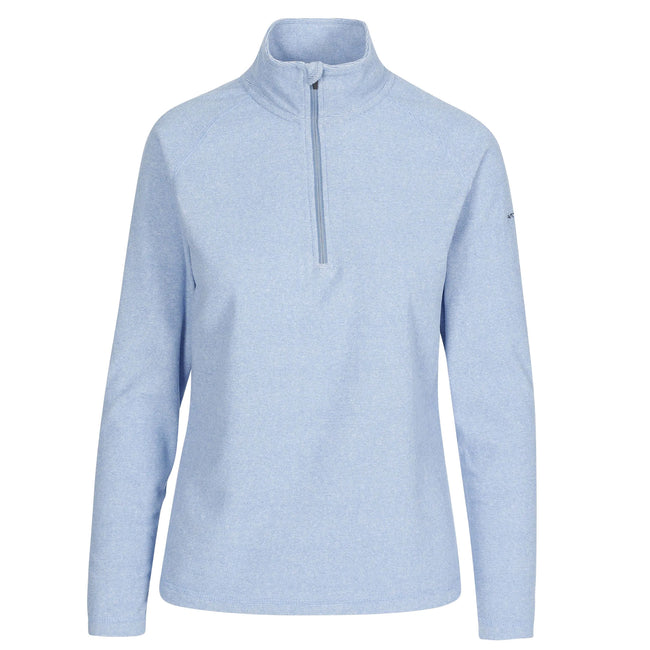 Denim Blue - Front - Trespass Womens-Ladies Meadows Fleece
