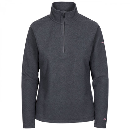 Charcoal Grey - Front - Trespass Womens-Ladies Meadows Fleece