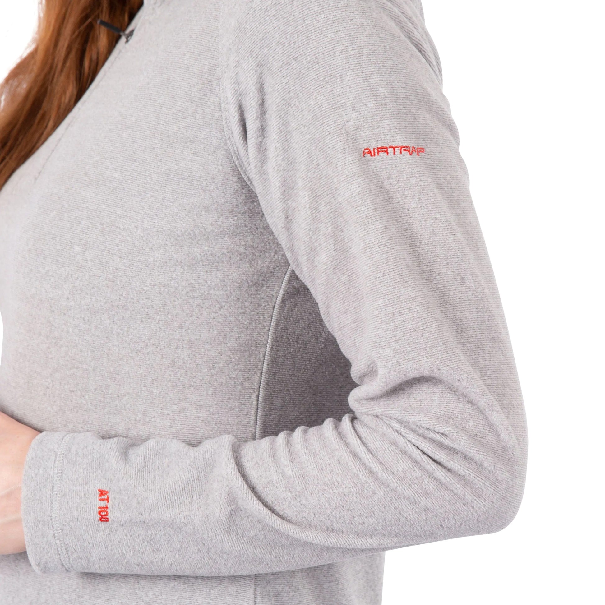 Platinum - Side - Trespass Womens-Ladies Meadows Fleece