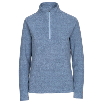 Navy - Front - Trespass Womens-Ladies Meadows Fleece