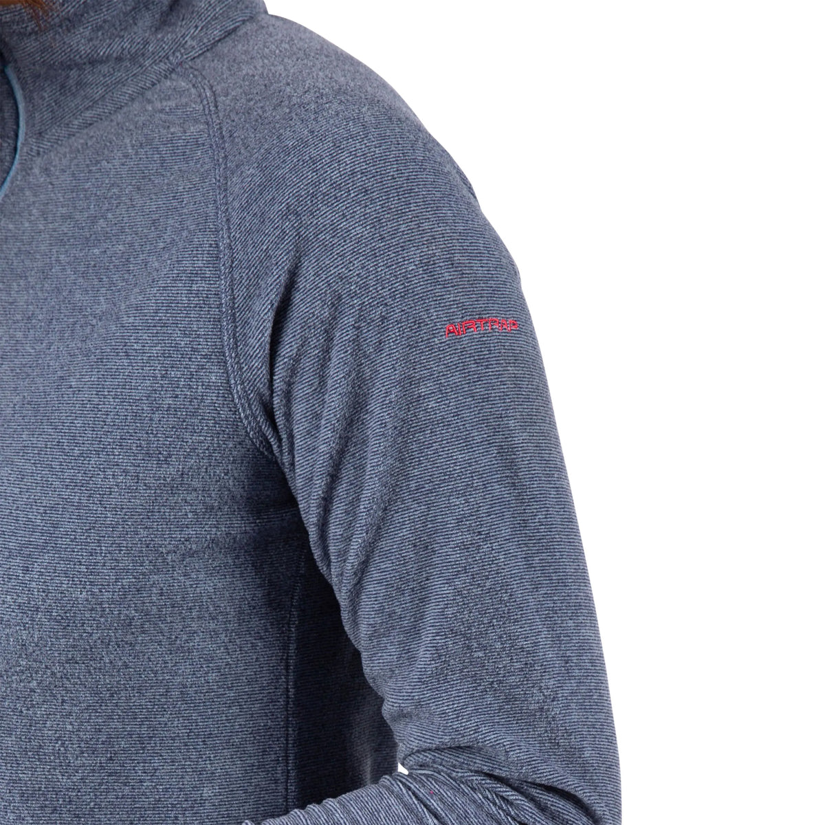 Navy - Side - Trespass Womens-Ladies Meadows Fleece