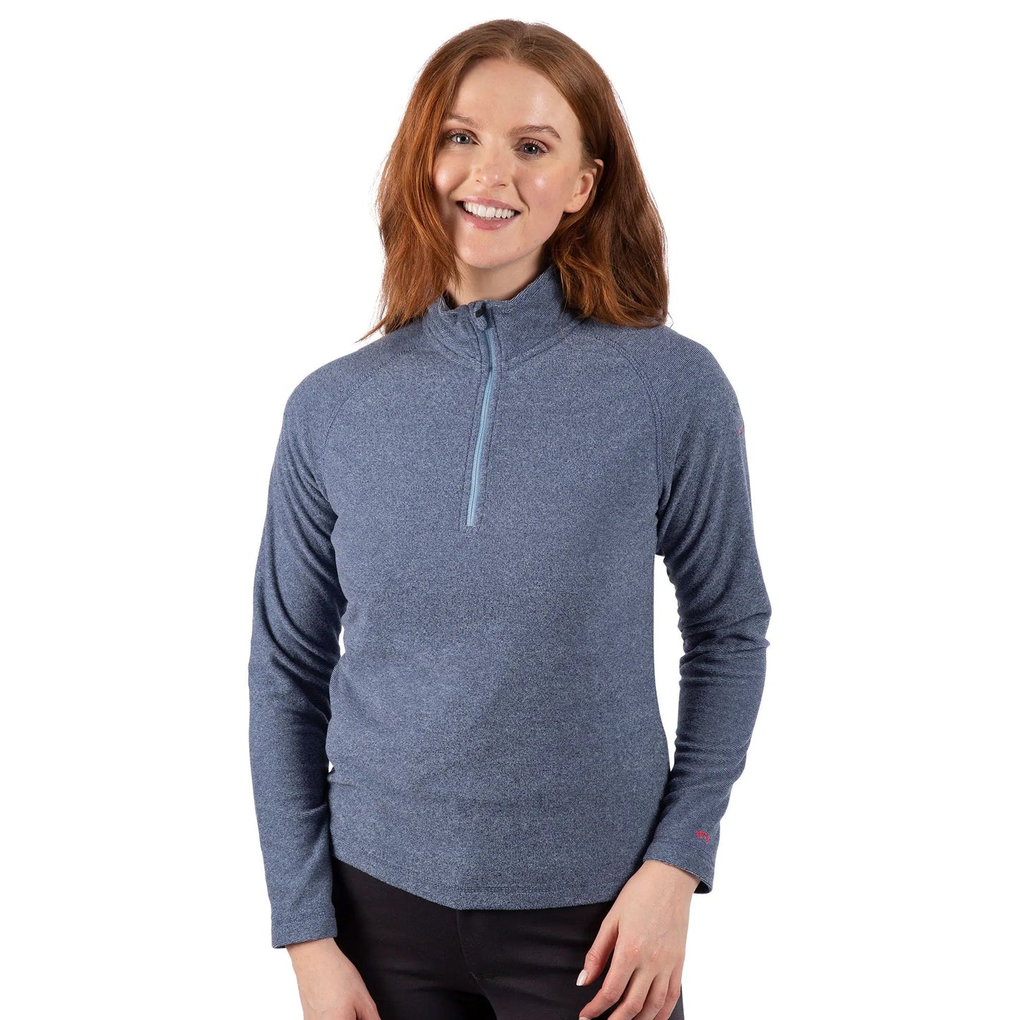 Navy - Pack Shot - Trespass Womens-Ladies Meadows Fleece