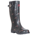 Dog Print - Front - Trespass Womens-Ladies Samira Wellington Boots