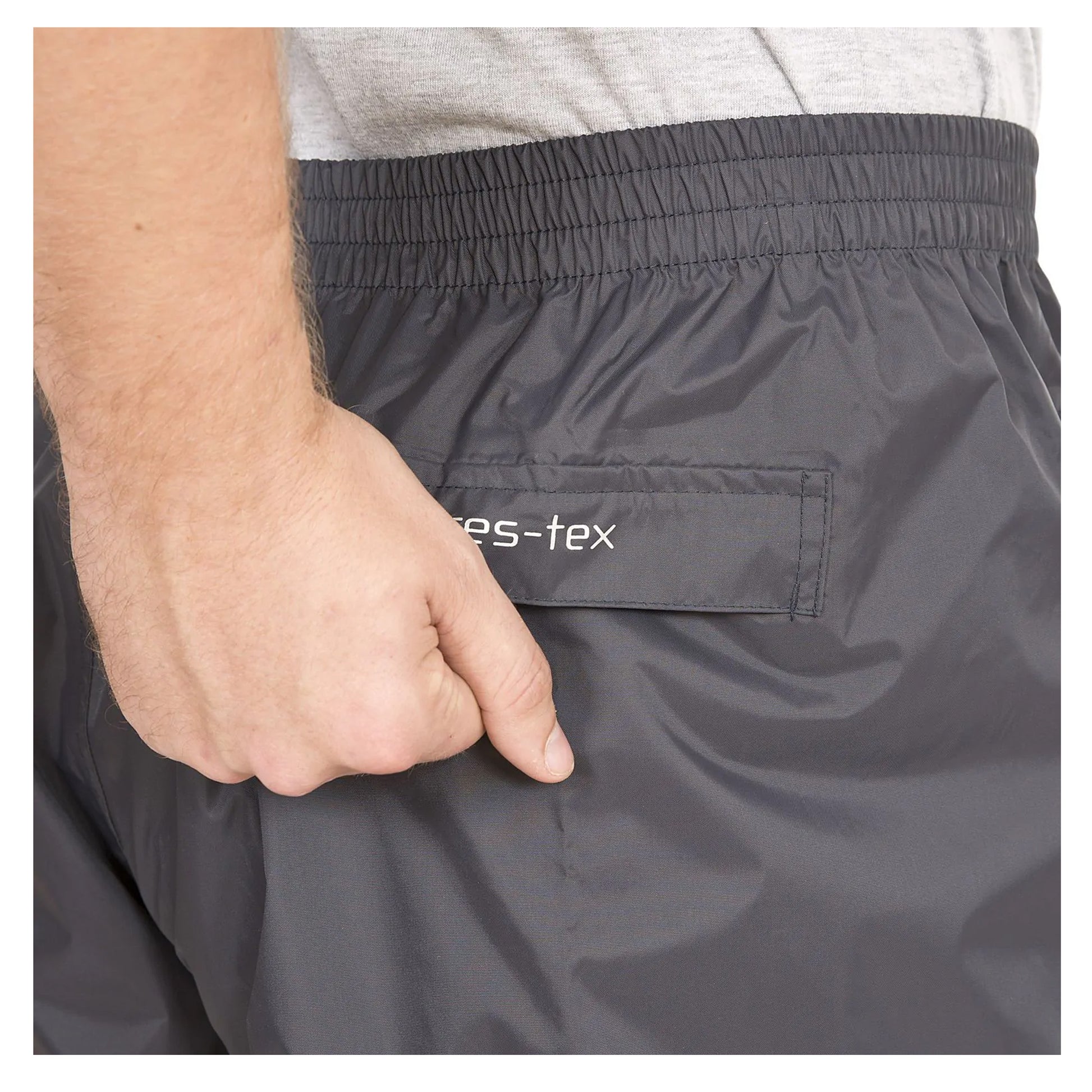 Flint - Lifestyle - Trespass Adults Unisex Qikpac Overtrousers-Bottoms