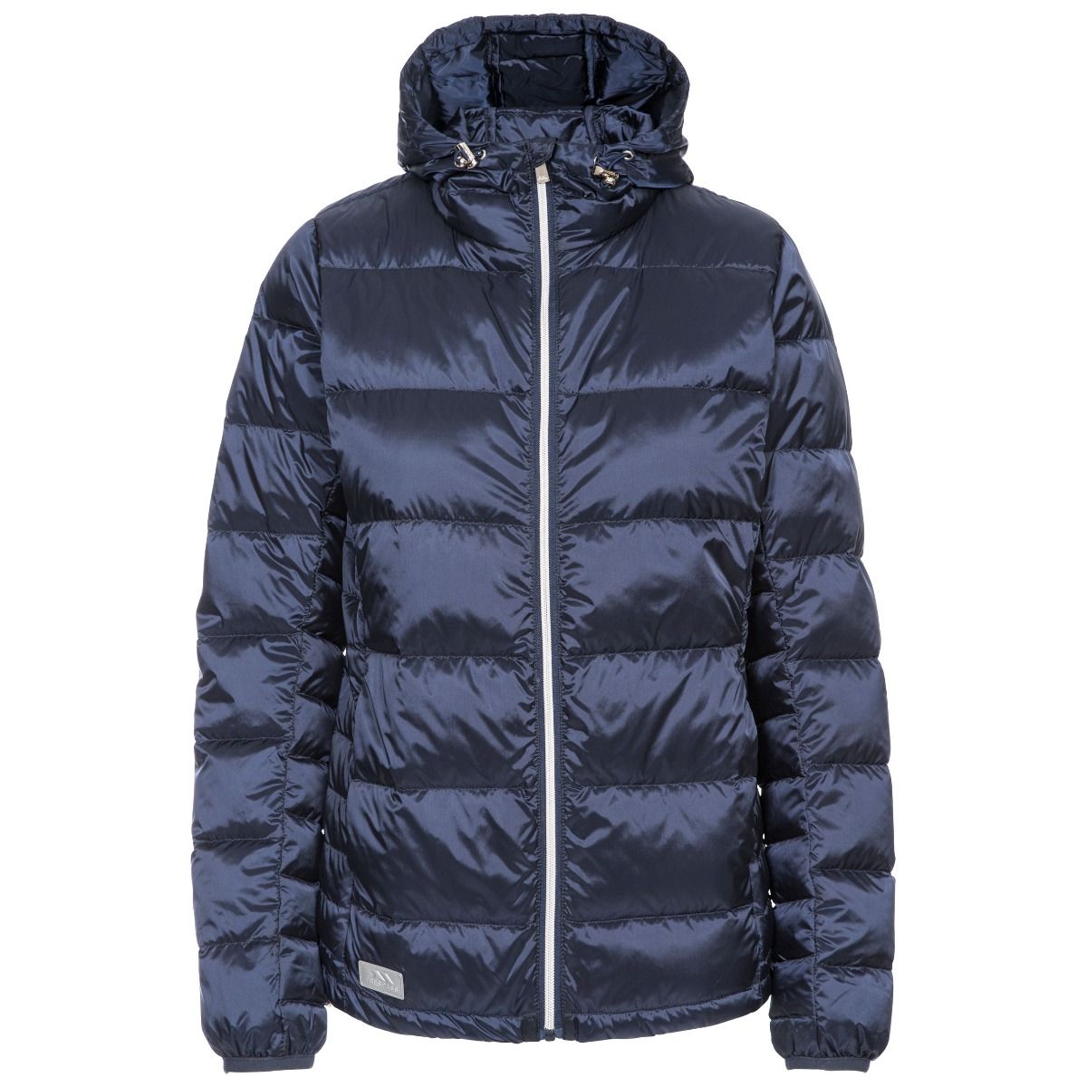 Navy - Front - Trespass Womens-Ladies Bernadette Padded Down Jacket