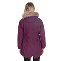 Potent Purple - Pack Shot - Trespass Womens-Ladies Celebrity Insulated Longer Length Parka Jacket