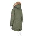 Moss - Back - Trespass Womens-Ladies Celebrity Insulated Longer Length Parka Jacket