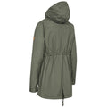 Moss - Back - Trespass Womens-Ladies Amanita Hooded Waterproof Rain Jacket