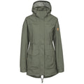 Moss - Front - Trespass Womens-Ladies Amanita Hooded Waterproof Rain Jacket