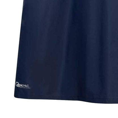 Navy - Lifestyle - Trespass Qikpac Unisex Hooded Waterproof Packaway Poncho