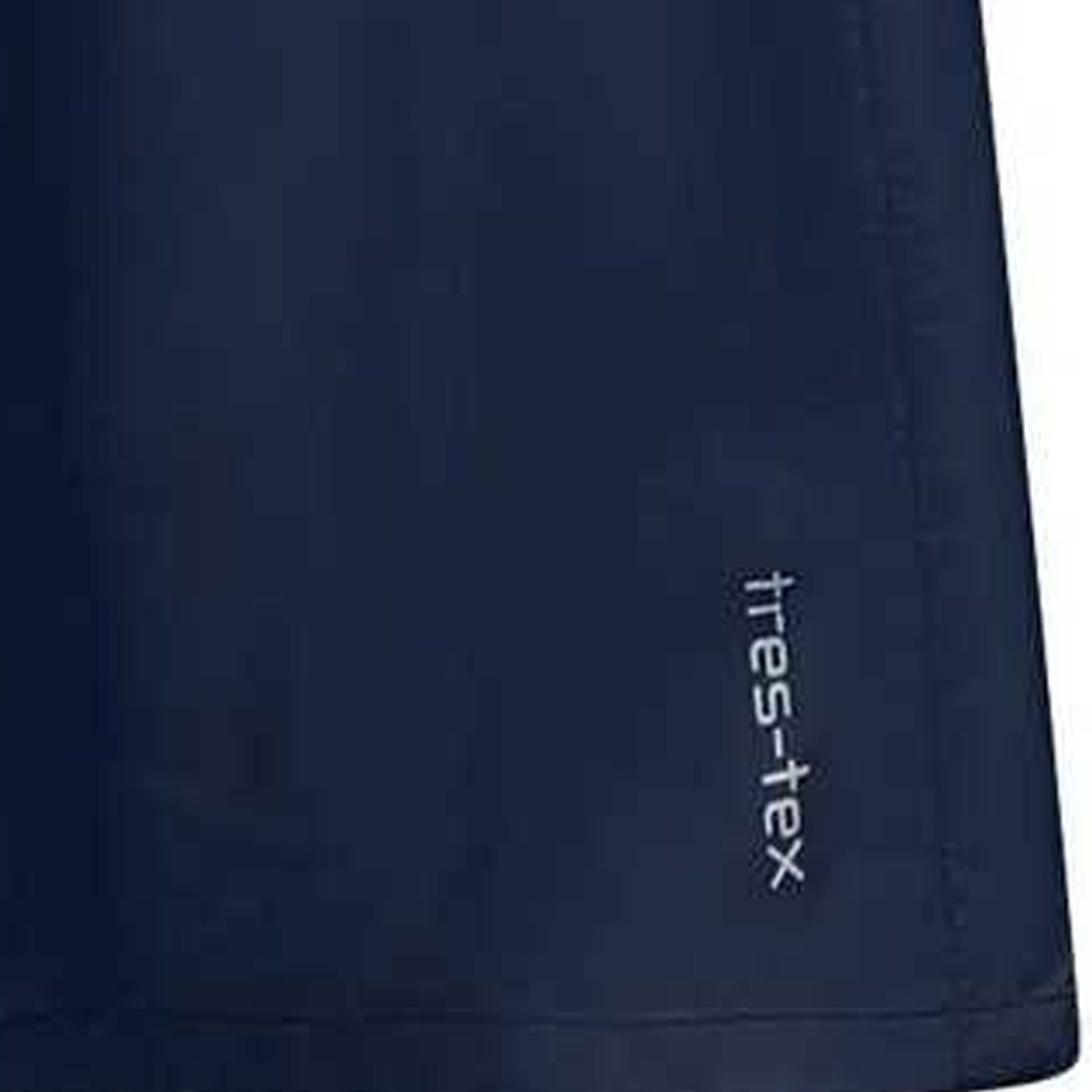 Navy - Pack Shot - Trespass Qikpac Unisex Hooded Waterproof Packaway Poncho