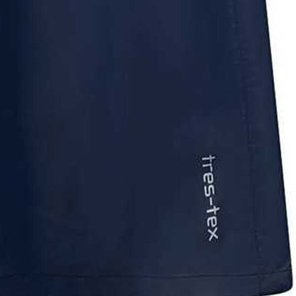 Navy - Pack Shot - Trespass Qikpac Unisex Hooded Waterproof Packaway Poncho