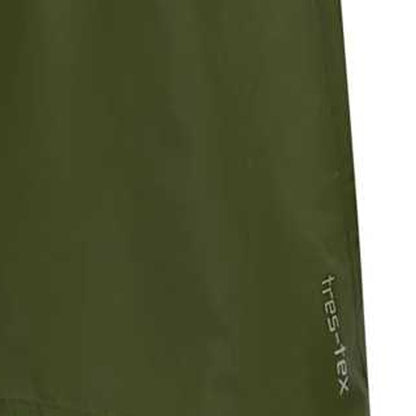 Moss - Pack Shot - Trespass Qikpac Unisex Hooded Waterproof Packaway Poncho
