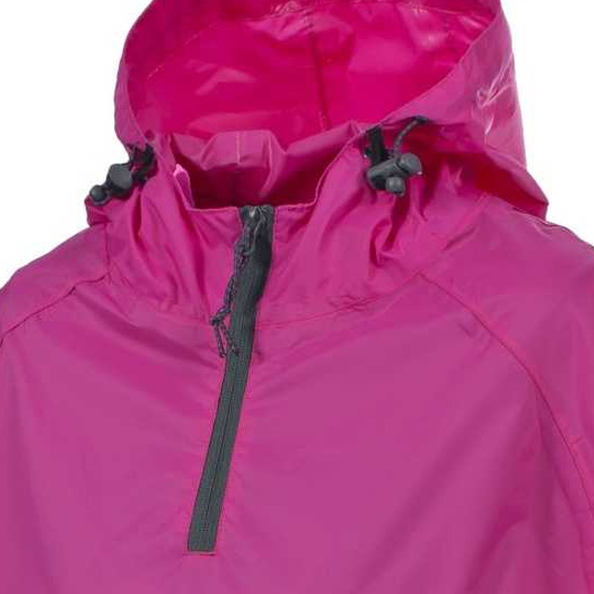 Sasparilla - Lifestyle - Trespass Qikpac Unisex Hooded Waterproof Packaway Poncho